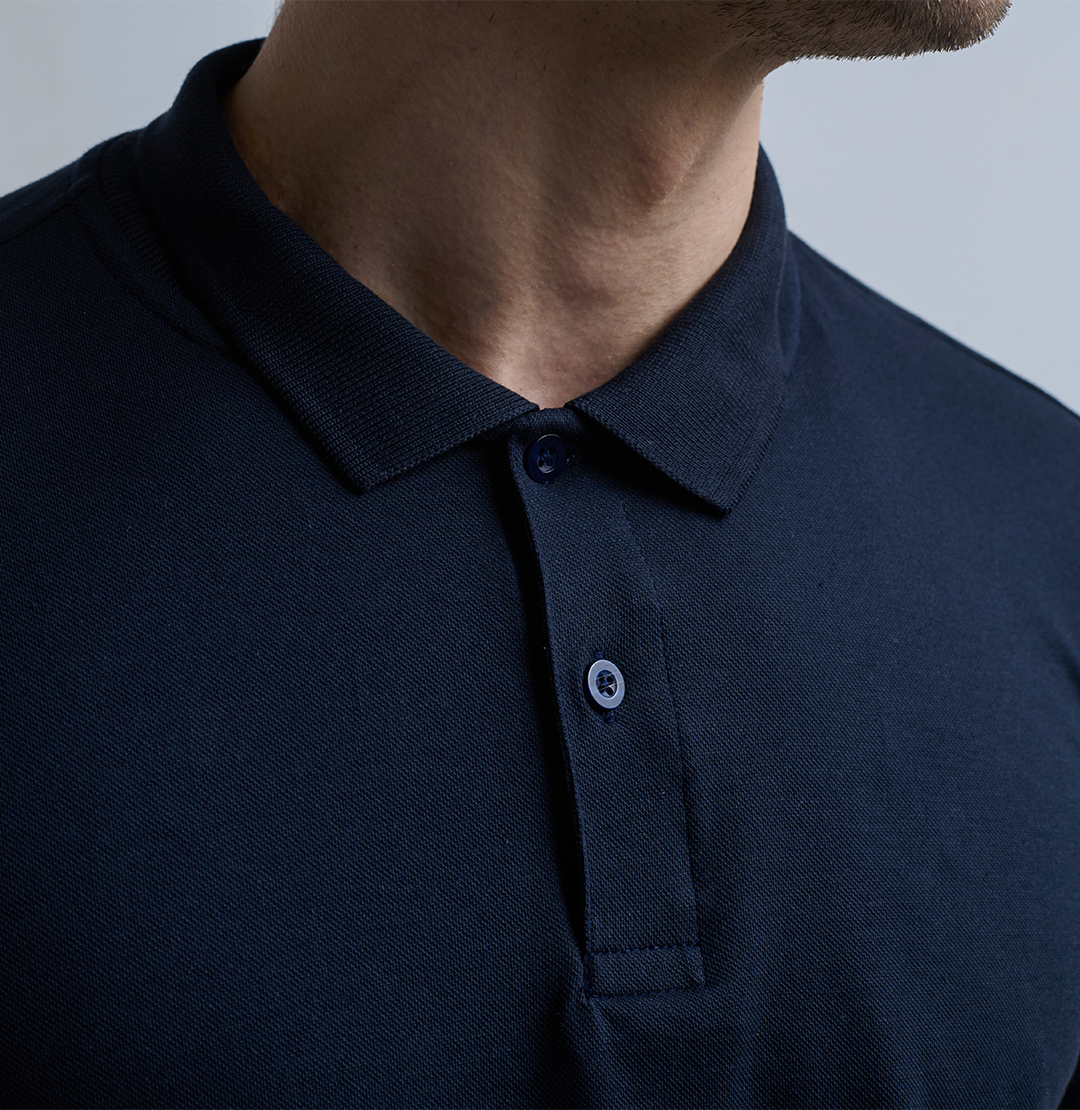 Kit 2x Camisa Polo Manga Longa